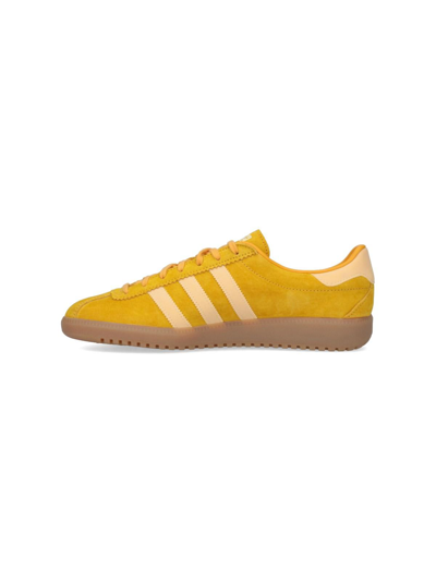 Shop Adidas Originals Bermuda Trainers Bold Gold Sneakers In Yellow