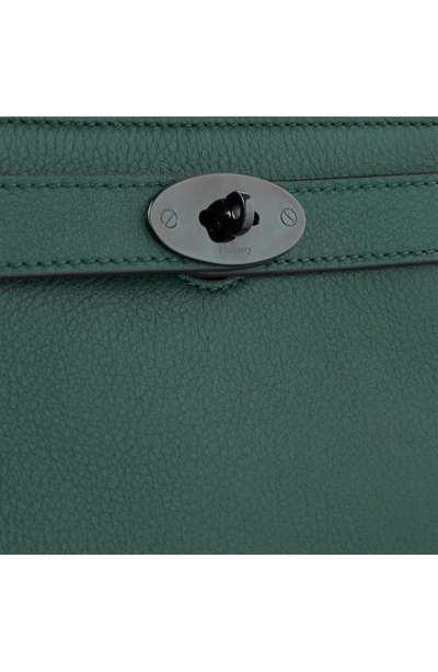 Mulberry Lana High Gloss Leather Top Handle Bag In Sable