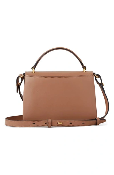 Shop Mulberry Small Lana Top Handle Crossbody Bag In Sable