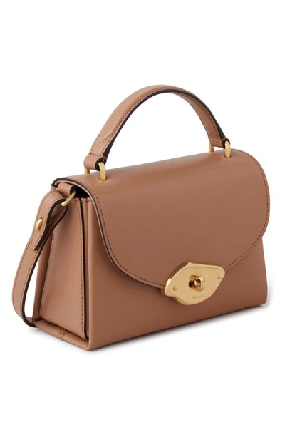 Shop Mulberry Small Lana Top Handle Crossbody Bag In Sable