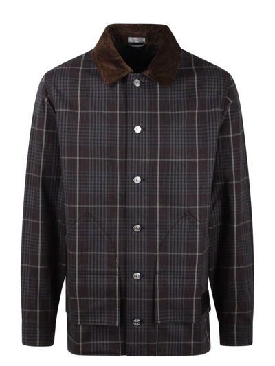 Shop Dior Homme Checked Long In Multi