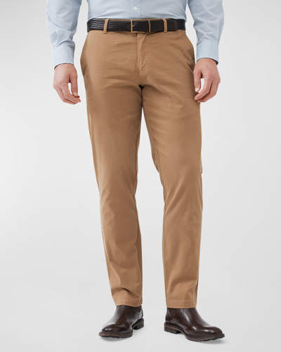 Shop Rodd & Gunn Men's Edgars Road Straight-fit 5-pocket Pants In Camel