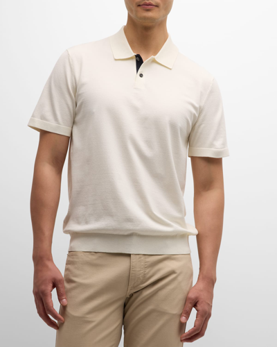 Shop Theory Men's Goris Solid Polo Shirt In Iv