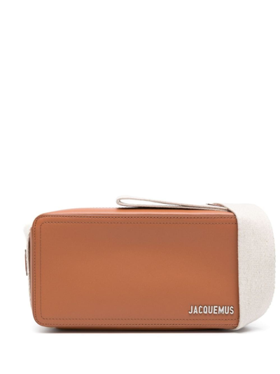 Shop Jacquemus 'la Cuerda' Bag In Brown