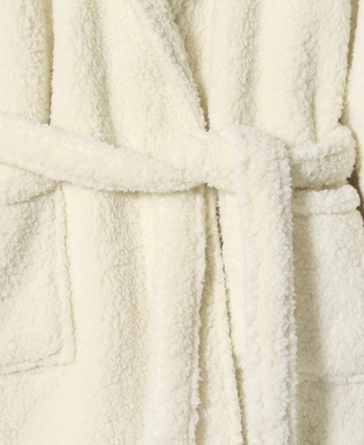 Shop Oake Teddy Robe, Created For Macy's In White