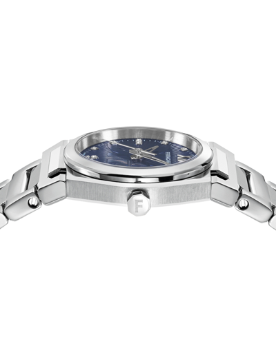 Shop Ferragamo Salvatore  Women's Swiss Vega Holiday Capsule Stainless Steel Bracelet Watch 28mm