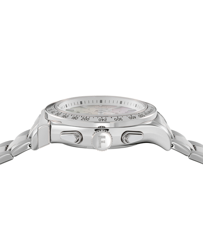 Shop Ferragamo Salvatore  Women's Swiss Chronograph 1927 Stainless Steel Bracelet Watch 38mm