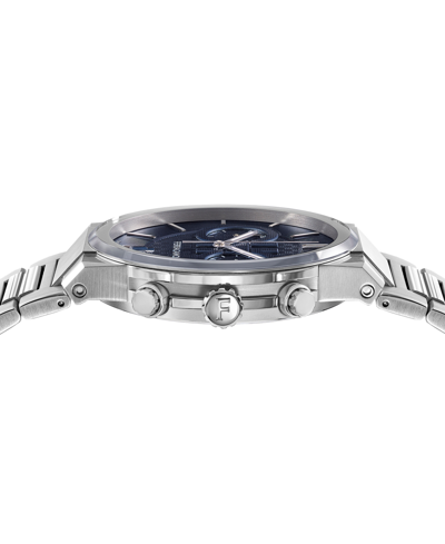 Ferragamo Sapphire Chrono Bracelet Watch In Stainless Steel