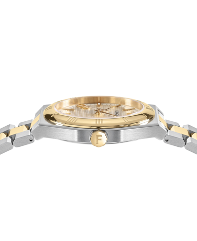 Ferragamo Vega Upper East Bracelet Watch In Two Tone