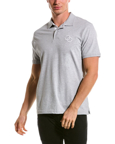 Shop Cavalli Class Polo Shirt In Grey