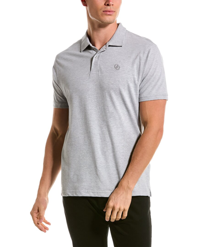 Shop Cavalli Class Polo Shirt In Grey