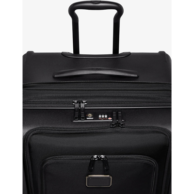 Shop Tumi Alpha 3 Short Trip Expandable 4-wheeled Nylon Packing Case In Black