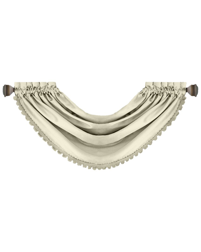 Elrene All Seasons Waterfall Window Valance In Ivory