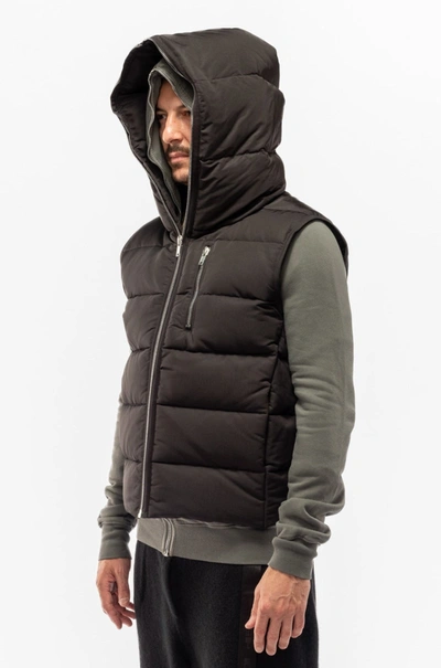 Shop Rick Owens Sealed Vest In Black