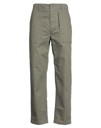 Shop Engineered Garments Man Pants Military Green Size S Cotton