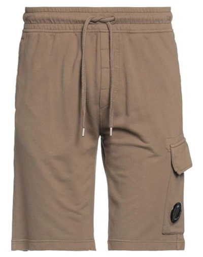 Shop C.p. Company C. P. Company Man Shorts & Bermuda Shorts Brown Size 3xl Cotton