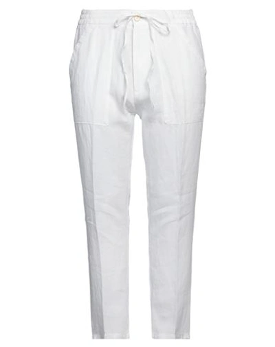 Shop Drykorn Woman Pants White Size 34w-34l Linen