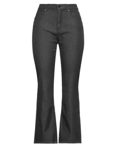 Shop Costume National Woman Jeans Black Size 30 Cotton, Polyester, Elastane