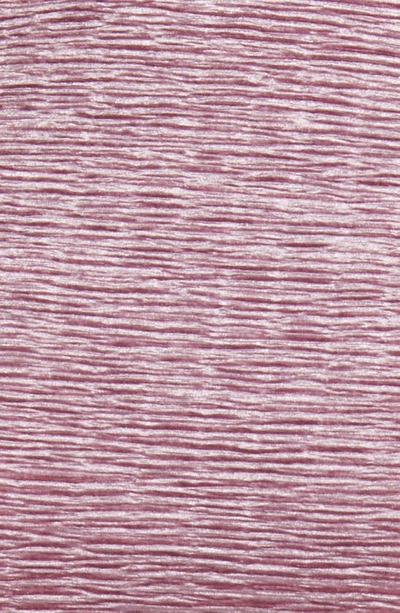 Open Edit Stretch Velvet Turtleneck In Purple Syrup
