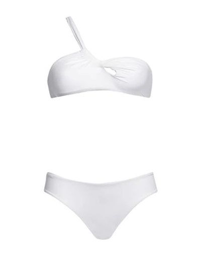 Federica Tosi Woman Bikini White Size S Polyamide, Elastane In White