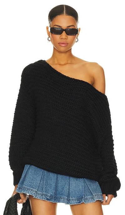 Shop Lblc The Label Blair Sweater In Black
