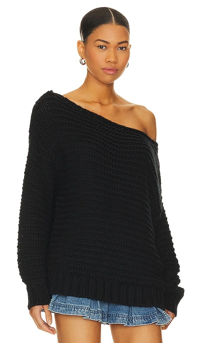 Shop Lblc The Label Blair Sweater In Black