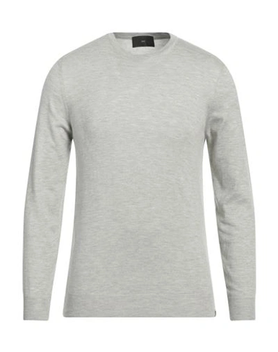 Shop Liu •jo Man Man Sweater Grey Size M Cotton, Acrylic