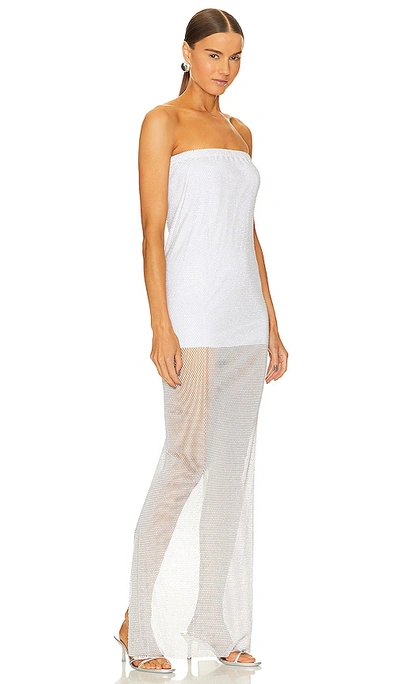 Shop Santa Brands Maxi Dress With Open Shoulders In White