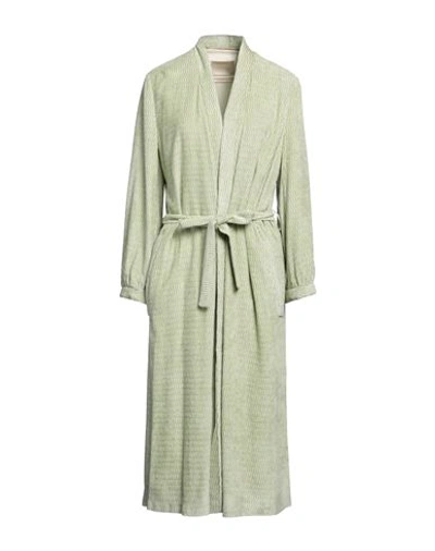Shop Momoní Woman Overcoat & Trench Coat Light Green Size 6 Viscose