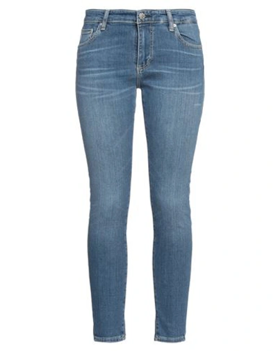 Shop Ag Woman Jeans Blue Size 30 Cotton, Polyester, Elastane