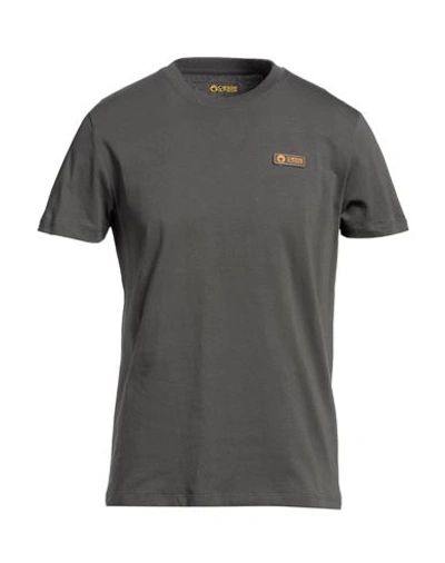 Shop Ciesse Piumini Man T-shirt Lead Size M Cotton In Grey