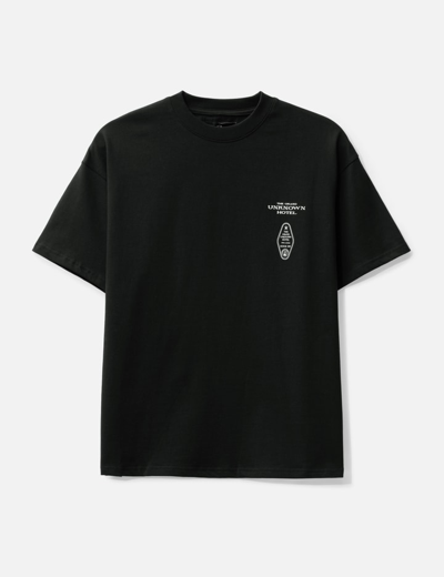 Shop Unknown Hotel T-shirt In Black