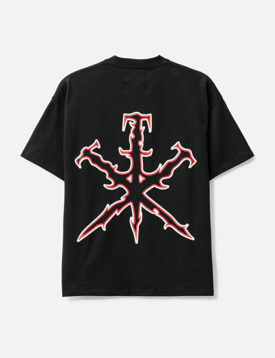 Shop Unknown Black Tribal Dagger T-shirt