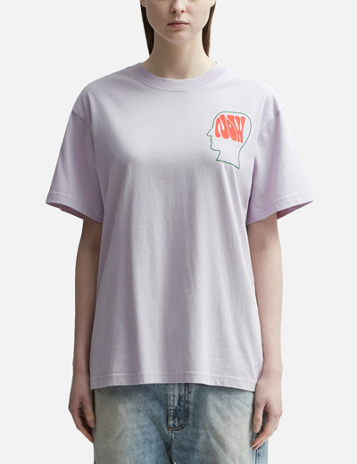 Shop Brain Dead The Now Movement T-shirt In Purple