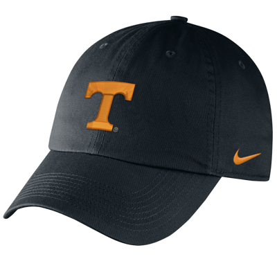 Shop Nike Tennessee Heritage86  Unisex College Logo Cap In Black