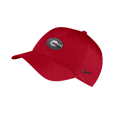 Shop Nike Georgia Legacy91  Unisex College Cap In Red