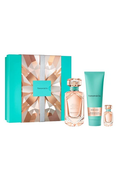 Shop Tiffany & Co Rose Gold Eau De Parfum 3-piece Gift Set $205 Value