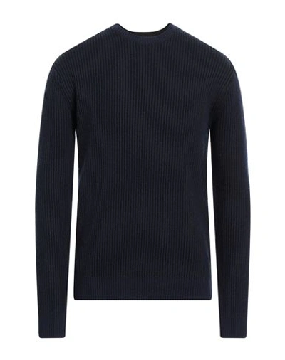 Shop Majestic Filatures Man Sweater Midnight Blue Size M Wool, Cashmere