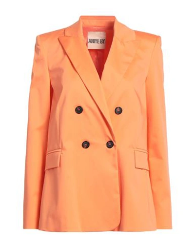 Shop Aniye By Woman Blazer Orange Size 10 Cotton, Elastane