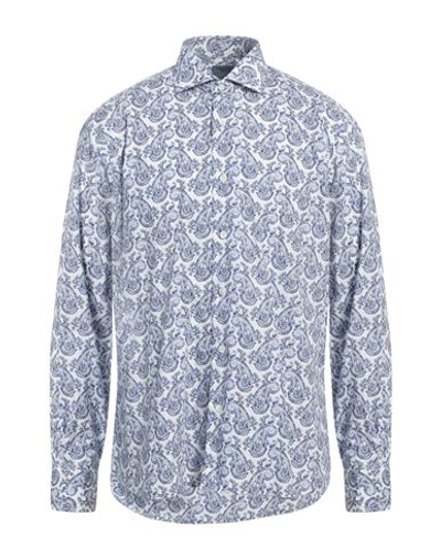 Dandylife By Barba Man Shirt White Size 15 Cotton In White