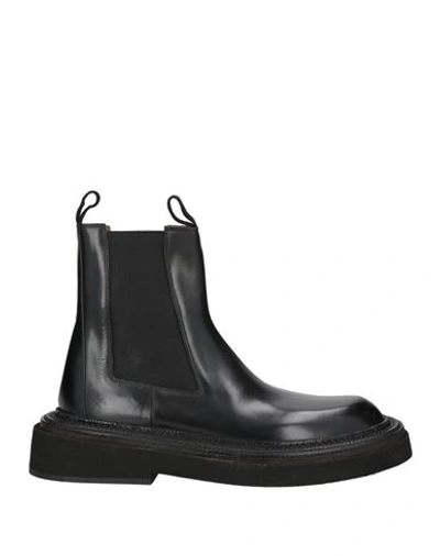 Shop Marsèll Man Ankle Boots Black Size 8 Soft Leather