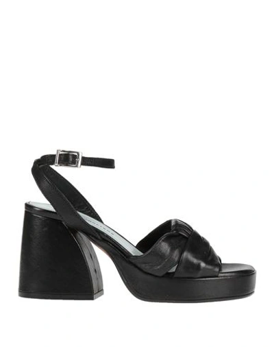 Shop Poesie Veneziane Woman Sandals Black Size 8 Soft Leather