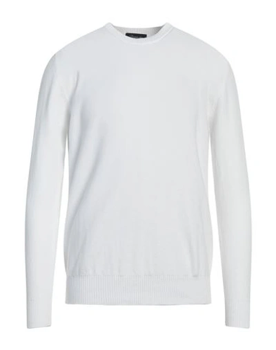 Shop Drumohr Man Sweater White Size 44 Cotton