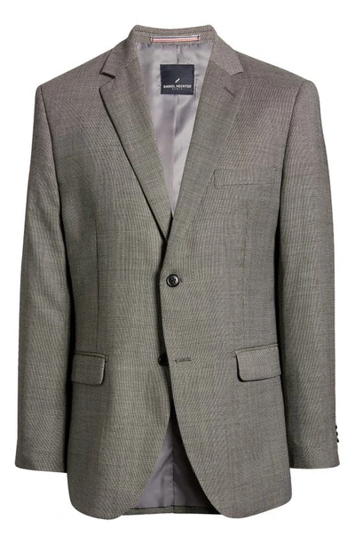 Shop Daniel Hechter Textured Wool Blazer In Grey