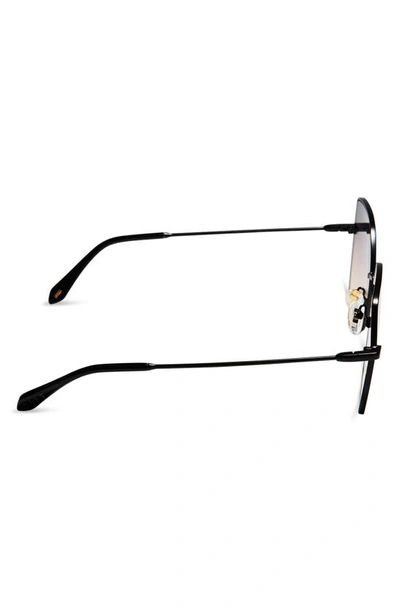 Shop Diff Iris 59mm Gradient Square Sunglasses In Black/ Twilight Gradient