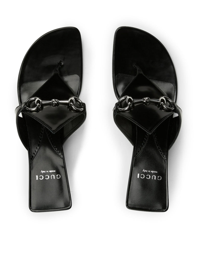 Shop Gucci Women Women`s Flip Flops With Clamp In Black