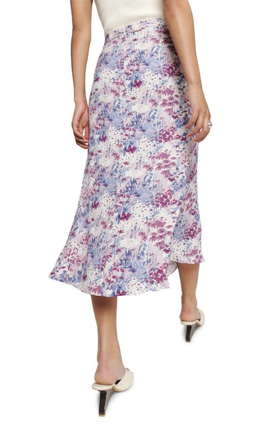 Reformation Bea Midi Skirt In Morning Dew