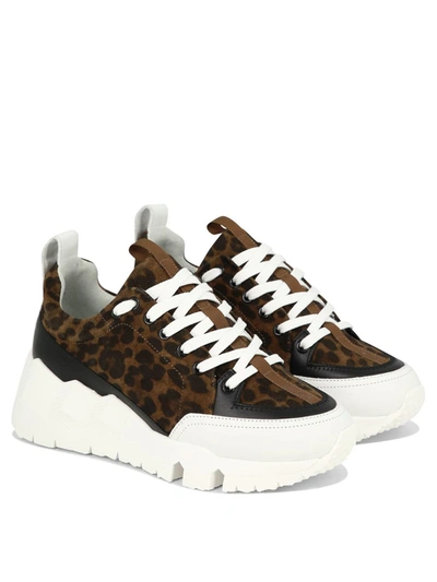 Shop Pierre Hardy "street Life" Sneakers In Brown