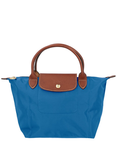 Shop Longchamp Le Pliage Original Nylon Bag In Blue