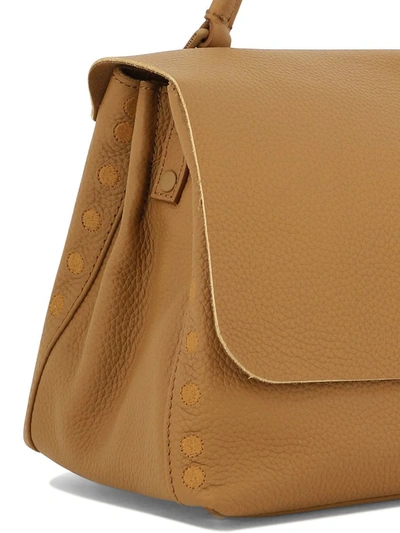 Shop Zanellato "postina Pura 2.0 Luxethic S" Handbag In Brown